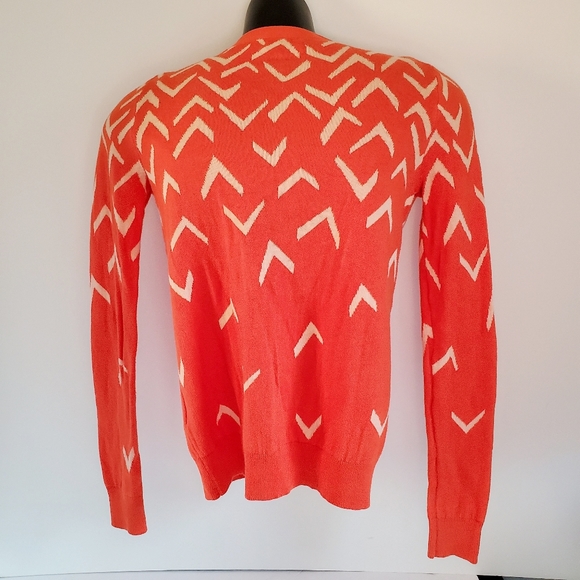 MADEWELL Wallace Orange Seabird Cardigan XS - Picture 5 of 9